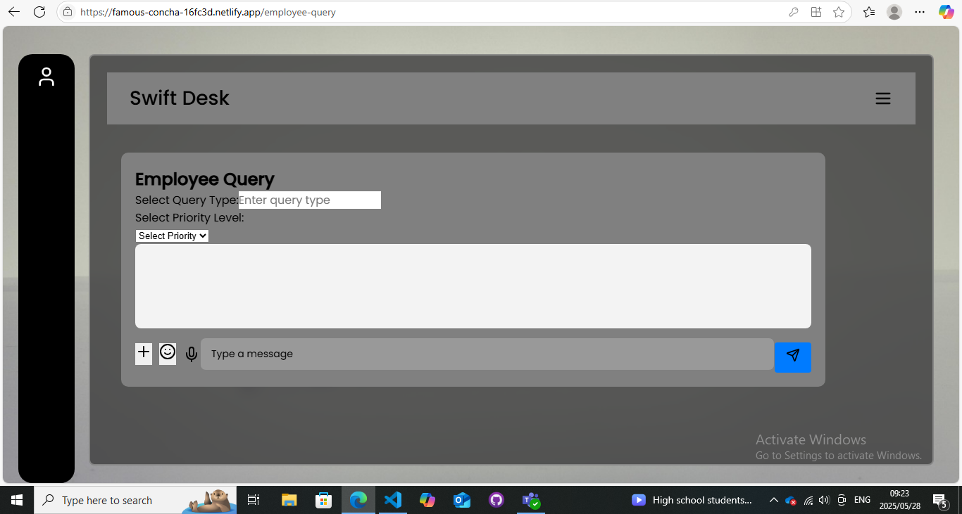 Chat App Screenshot